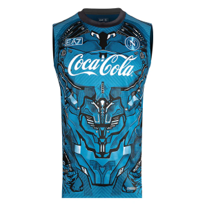 2025/2026 SSC Napoli Sky Blue Training Sleeveless Shirt