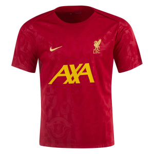 25/26 LFC Pre Match Training Football Shirt – Red