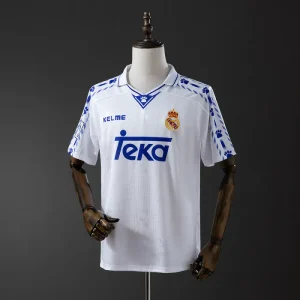 Retro Real Madrid 1996-97 Home Kit