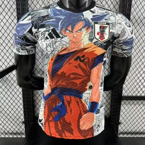 Player version 25/26 Japan Dragon Ball Silver-Haired Goku Special Edition Jersey 1:1 Thai quality