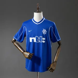 Retro 99-01 Rangers home soccer jersey