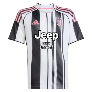 （With sponsor）2025/2026 Juventus Home Kit 1:1 Thai Quality