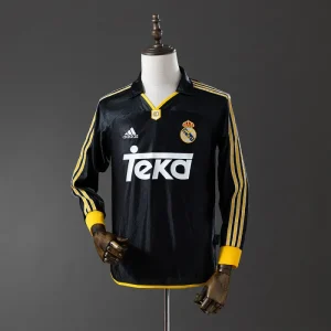 Retro Real Madrid 1998-00 Away Long Sleeves