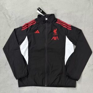 25/26 LFC Black windbreaker