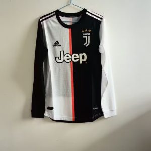 2019/2020 Retro   Long Sleeve Juventus Home Football Shirt 1:1 Thai Quality