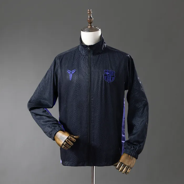 Barcelona Windbreaker 2025/26 Black Kit