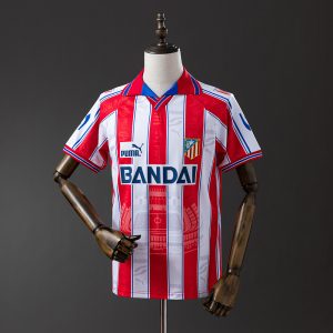 Retro Atletico Madrid 1996-97 Home Kit