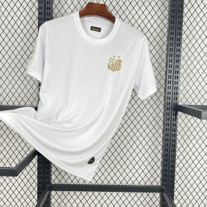 Santos 2025/26 Pele 1.000 GOLS White Jersey 1:1 Thai Quality