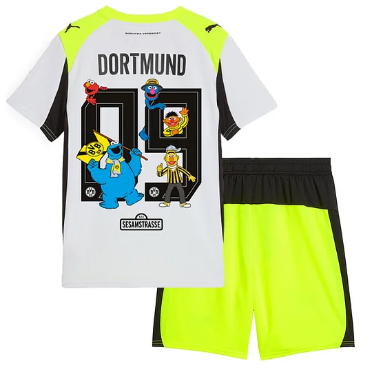 BVB Auswärtstrikot 25-26 Sesamstraße Kinder