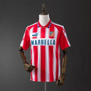 Retro Atletico Madrid 1994-95 Home Kit