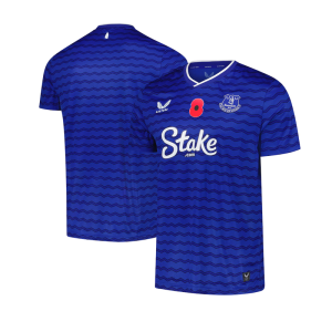 （S-4XL）25/26 Everton Home Poppy Jersey 1:1 Thai quality