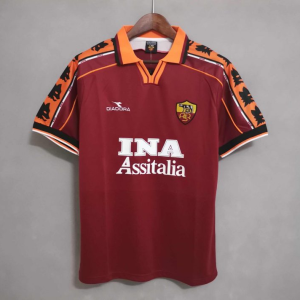 Retro 98/99 Roma Home Jersey