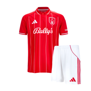 25/26 Kids Nottingham Forest Home Jersey 1:1 Thai quality