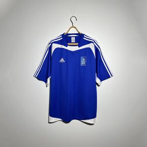 Retro 2004 Greece Home Jersey