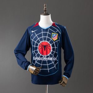 Retro Atletico Madrid 2004-05 Away Long Sleeves