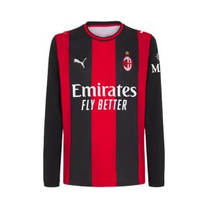 26/27 AC Milan Home Long Sleeve Jersey
