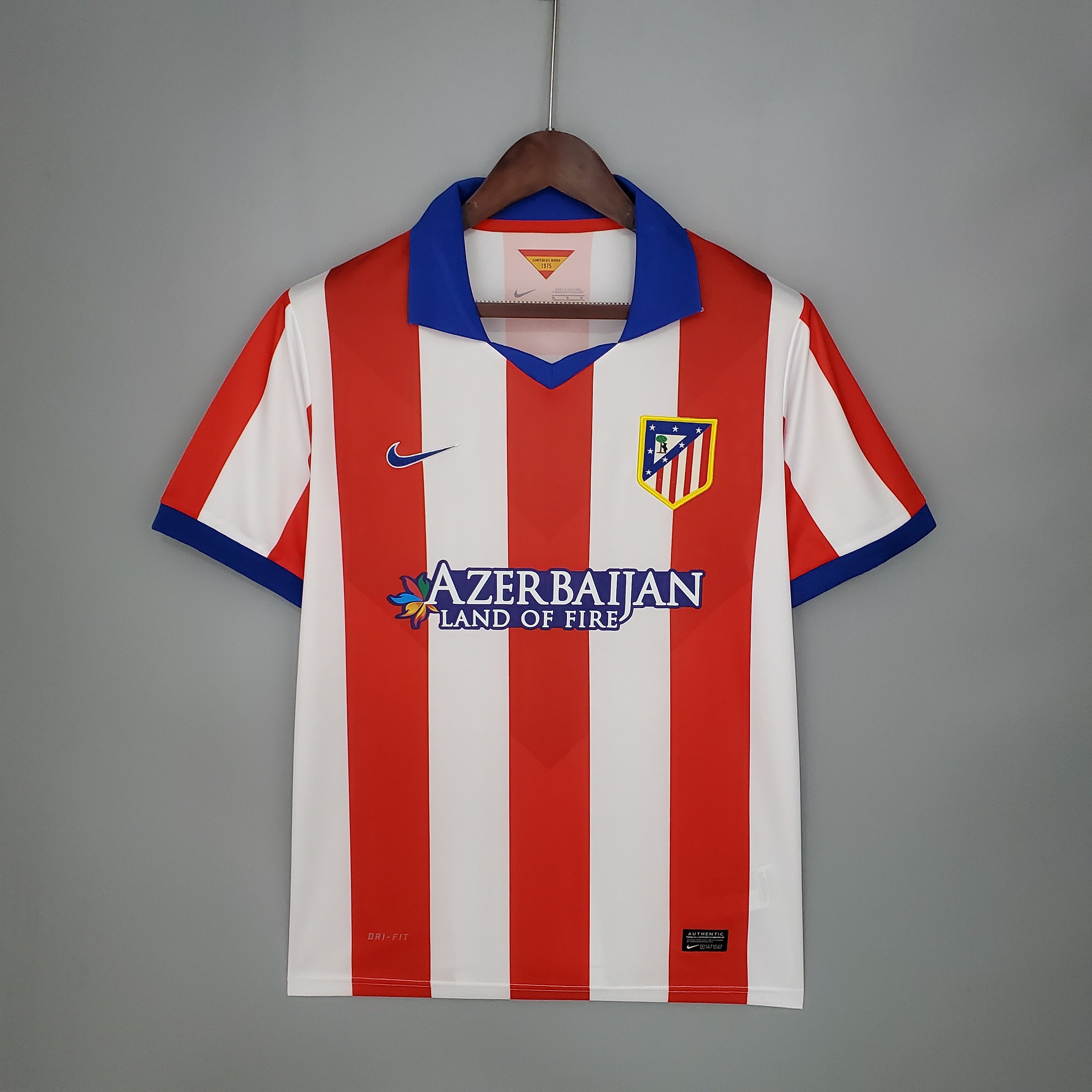 Retro Atletico Madrid 2014-15 Home Kit