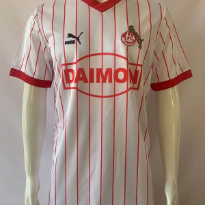 85/86 FC Köln Retro Home Football Shirt