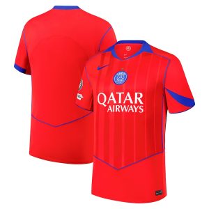 25/26 PSG Third Kit  with UCL Titleholder and Foundation 10 Years Badge and Eiffel Star 1:1 Thai quality