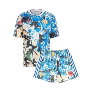 Kids Manchester United x Stone Roses Joint Jersey