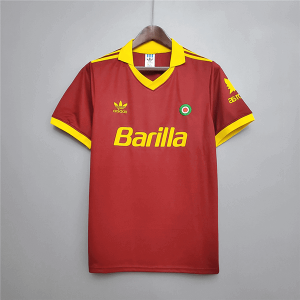 Retro 91/92 Roma Home Jersey